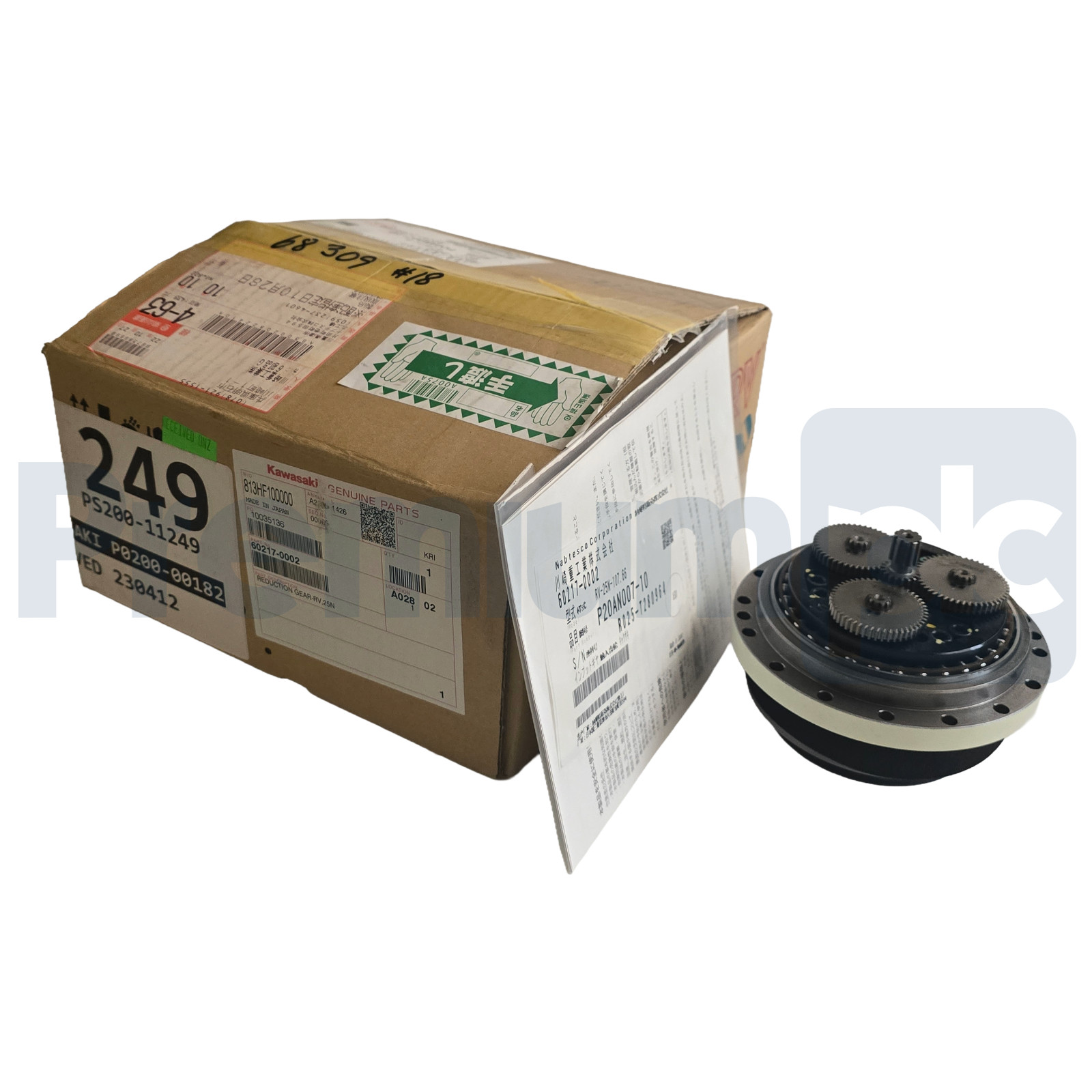 Kawasaki 60217-0002 | RV 25N Robot Reduction Gear for RS80N | RV-25N-107.66 NSMP