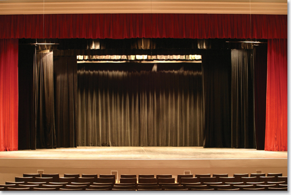 NEW Stage Curtain~ 11 x 30   9ozFR Black Backdrop~FREE SHIPPING