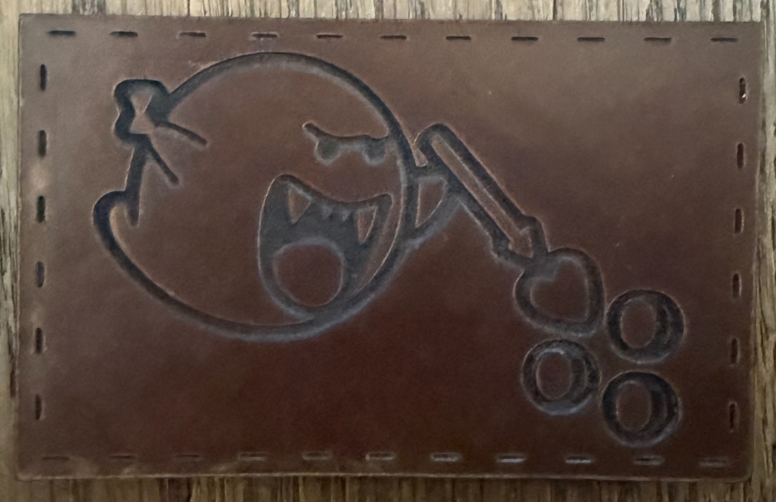 FSUP Crew "Boo Beard" Brown Leather Variant Patch