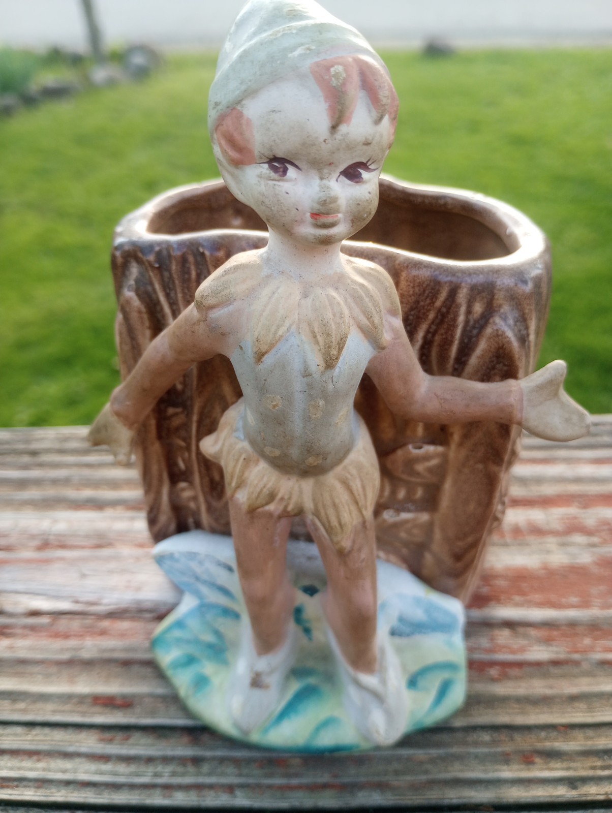 Vintage 30s-40s Pixie Elfin Garden Planter