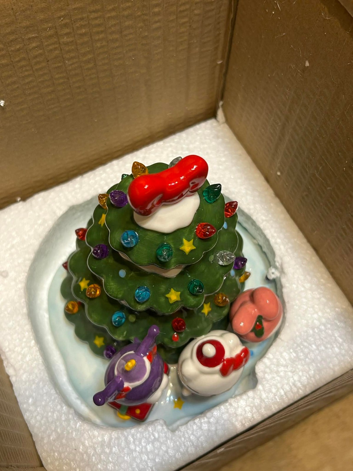 Blue Sky Hello Kitty And Friends Light-Up Ceramic Tree