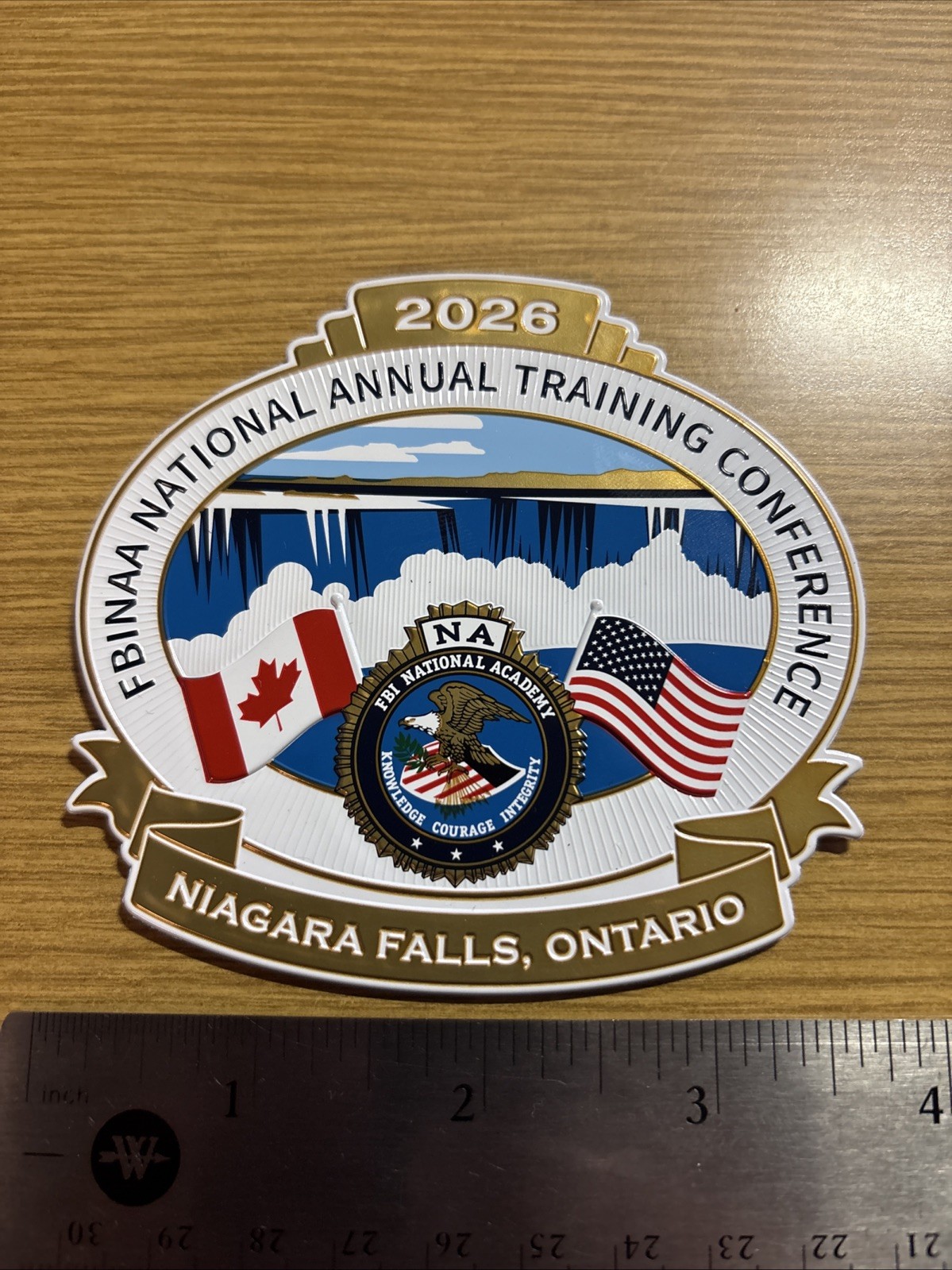 FBINAA Training Conference 2026 Niagara Falls Patch Historical Memorabilia