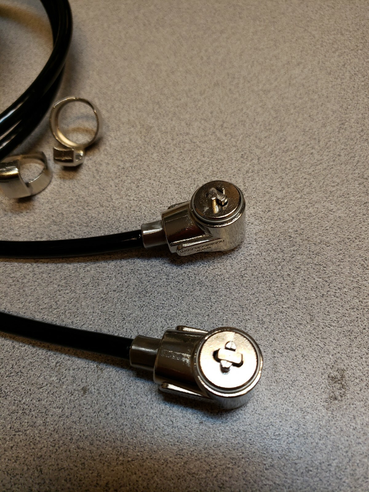 NS20DH Noble Security 2 Leg Notebook Laptop Security Cable Lock NEW