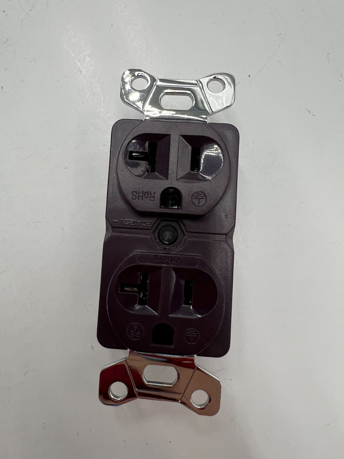 Viborg Hi End Duplex Receptacle 20A 125V Audiophile Electrical Copper Wall Out