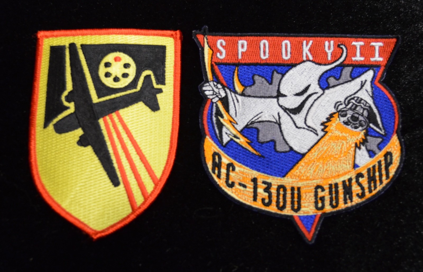 USAF AC-47 Spooky & AC-130U Spooky II Gunship Patches Vietnam Iraq  US seller