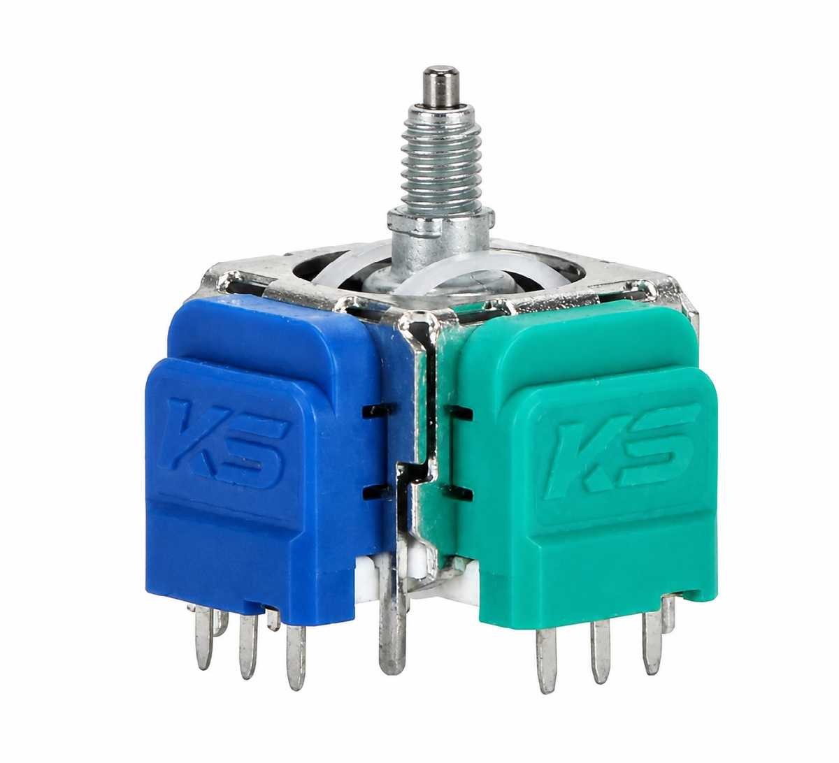 KS K Silver TMR Reverb-Effect Analog Stick for Elite Series 2 Controllers