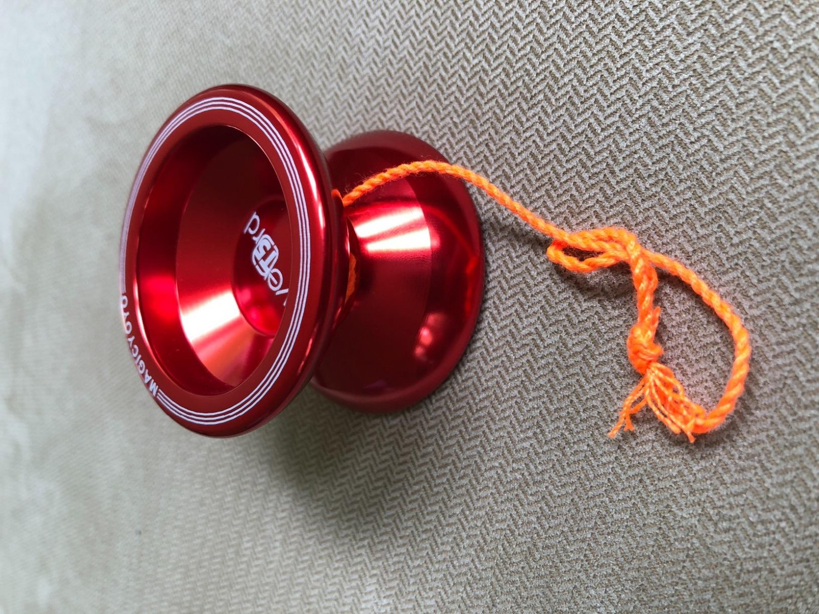 Professional Aluminum Unresponsive Yo-Yo 6061 Alloy w/12 Strings Bag Glove USNew