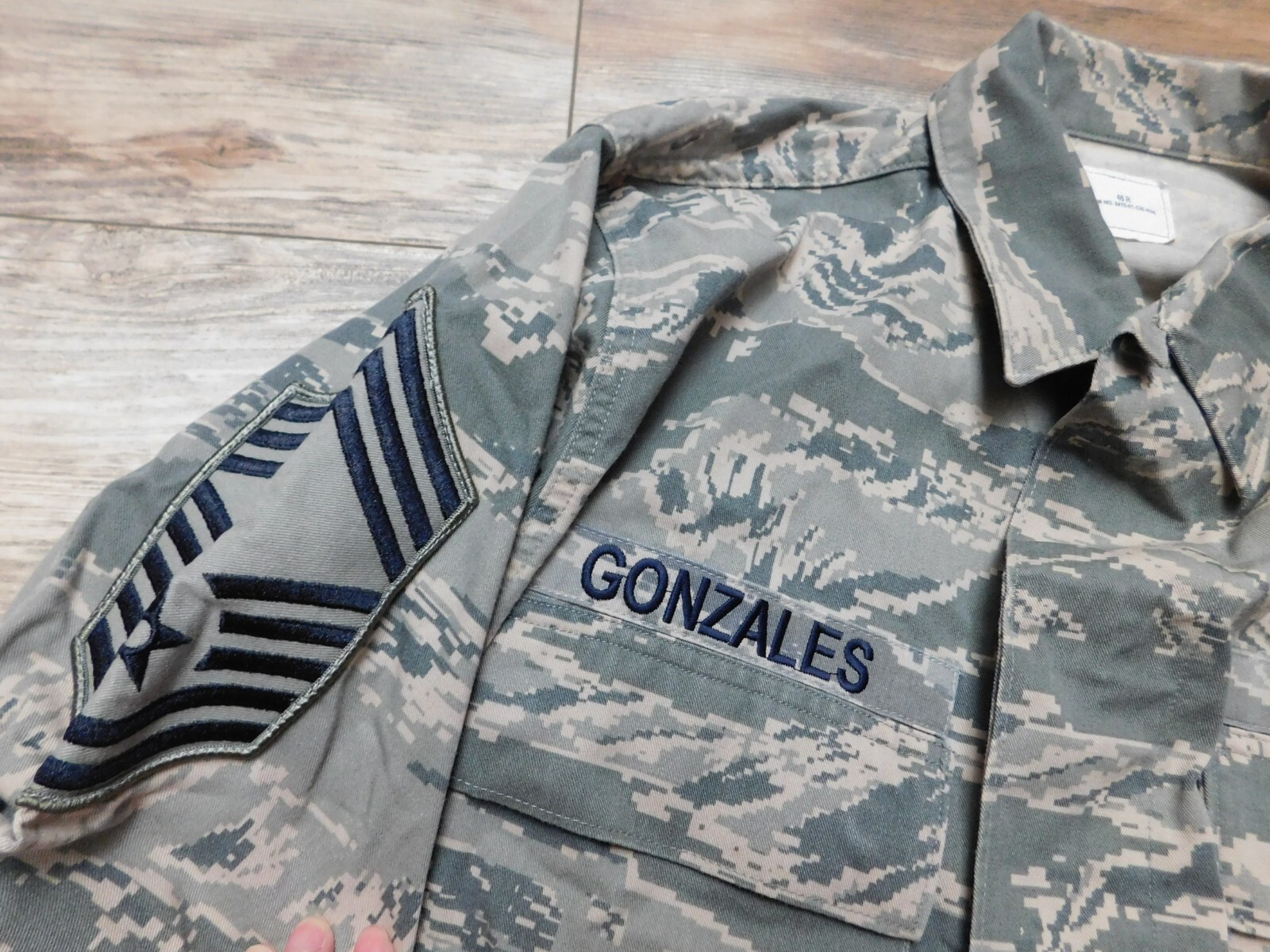USAF ABU MAN'S UTILITY TOP COAT SIZE 46R