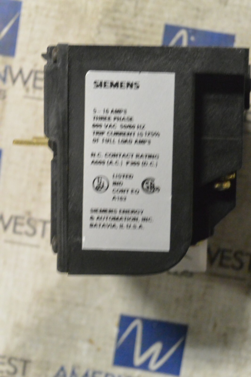 FURNAS 48ASE1M20 ESP100 Solid State Overload Relay 5 to 16 Amp Range
