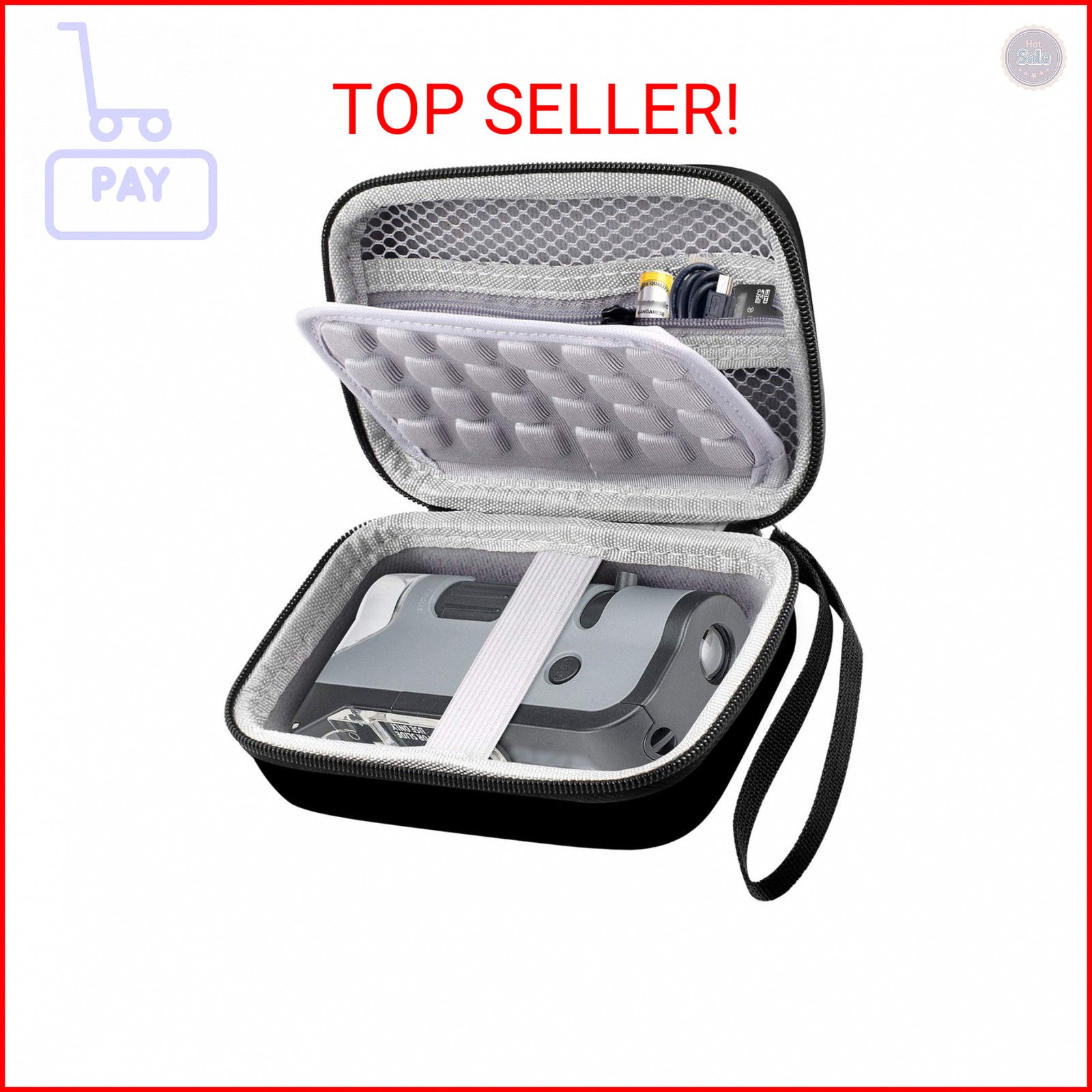 Microscope Case Compatible with Carson MicroFlip 100x-250x/ for Carson MicroBrit