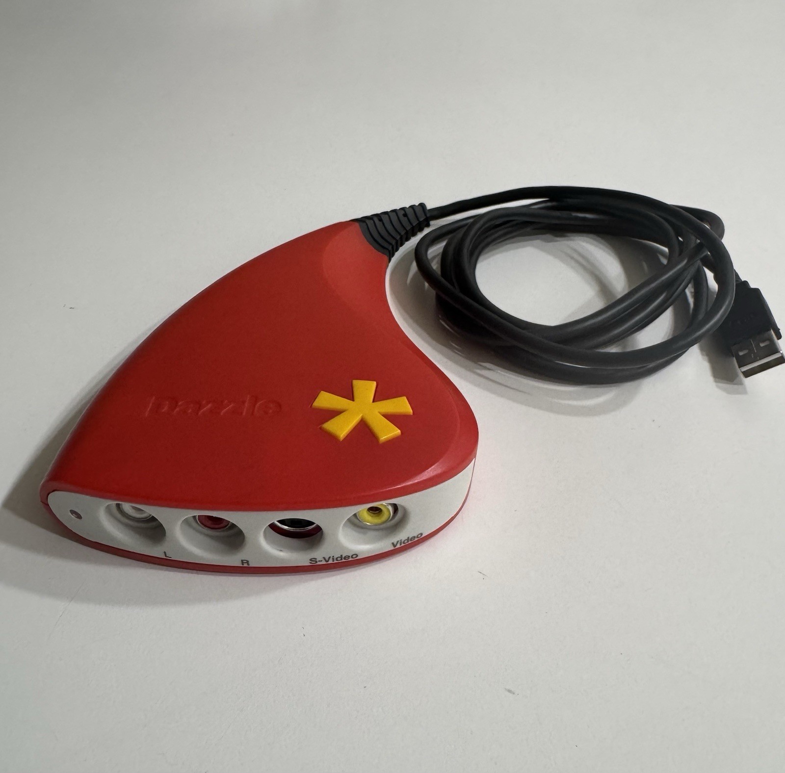 Dazzle DVD Recorder HD – Red USB Video Capture Device – Composite & S-Video – VH