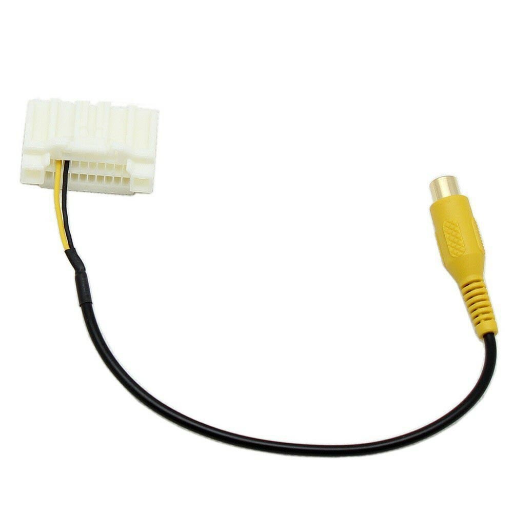 RCA Reverse Camera Adapter Cable for Jeep Wrangler OEM Head Unit Connection