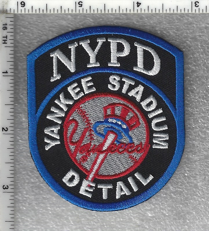 New York City Police Department - Yankee Stadium Detail Novelty Shoulder Patch