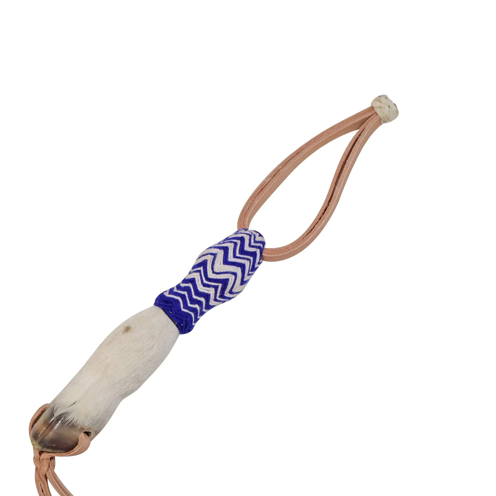 Azul Cuarta Charra Chomite Leather Quirt