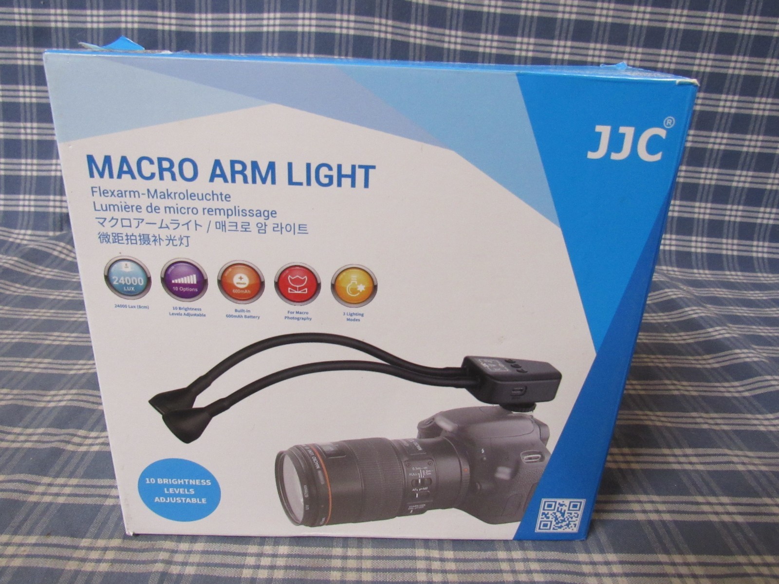 JJC LED-ARM2 Arm Light for Nikon Sony Canon Olympus Cameras (Open Box) FREE SHIP