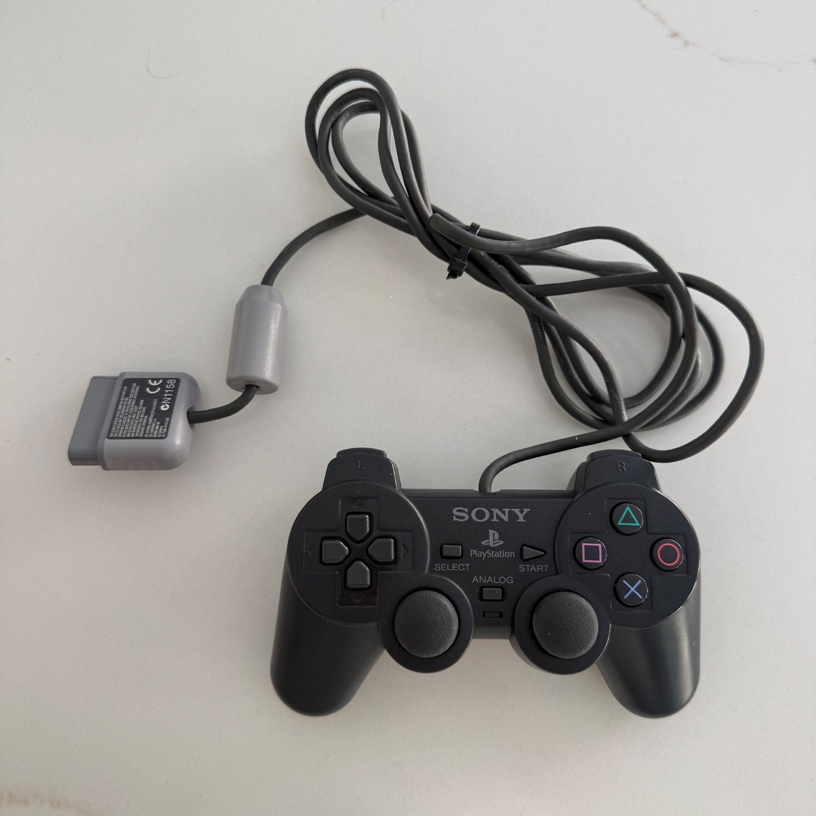 PS2 PS1 DualShock OEM Sony PlayStation 1 & 2 Controller - Multiple Colors