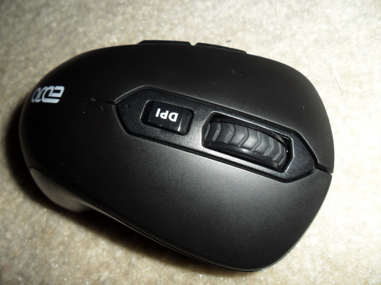 EDJO TM176G Black 6-Buttons USB Scroll Wheel Wireless Mouse For PC & Laptop