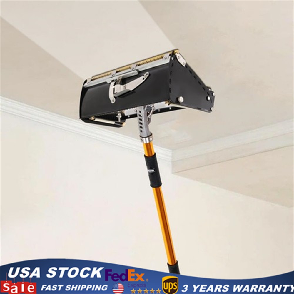12" Drywall Flat Finishing Box Alloy Drywall Tools Painting&Scraping Putty Wall