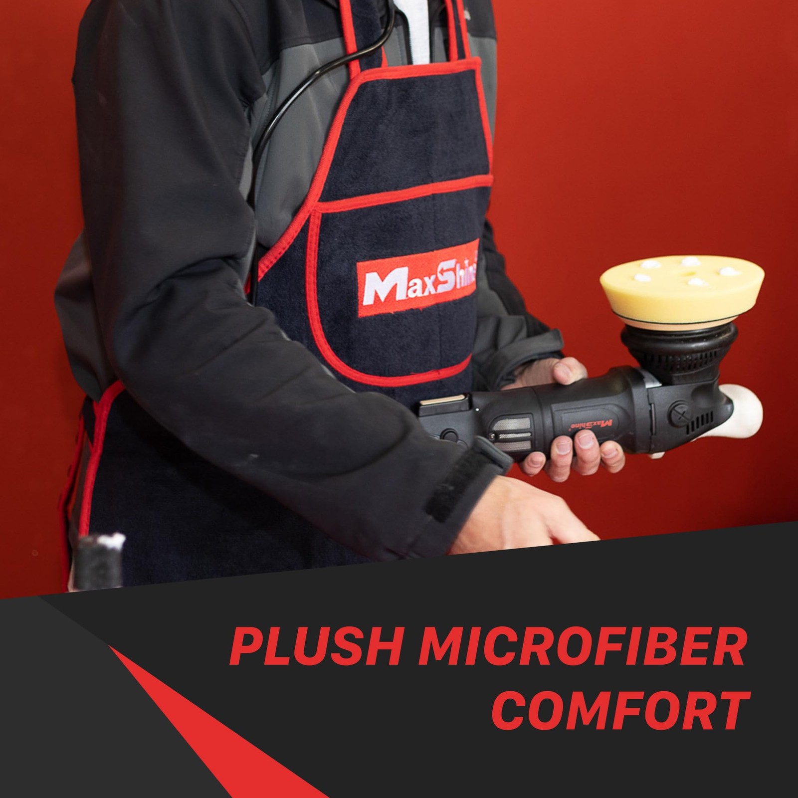 330GSM Universal Adjustable Microfiber Detailing Apron Waterproof Reusable
