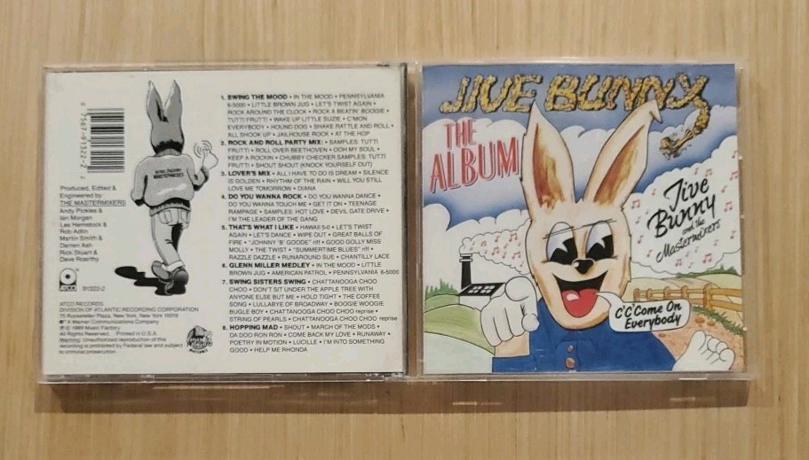 Jive Bunny and the Mastermixers The Album CD Various ATCO/Music Factory
