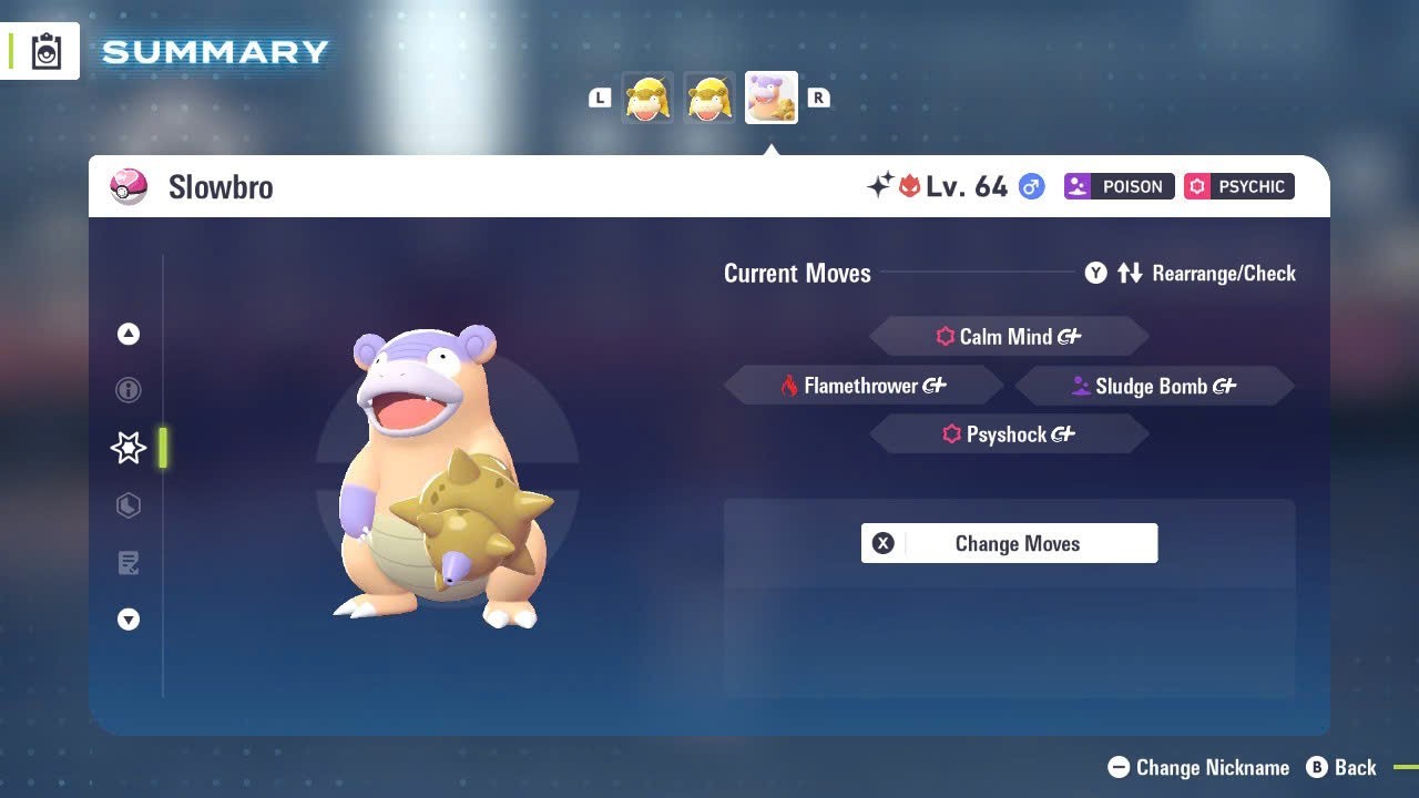 ✨COMBO 3 SHINY ALPHA GALARIAN "SLOW" TYPES✨6IV MAX EV⭐POKEMON LEGENDS ZA