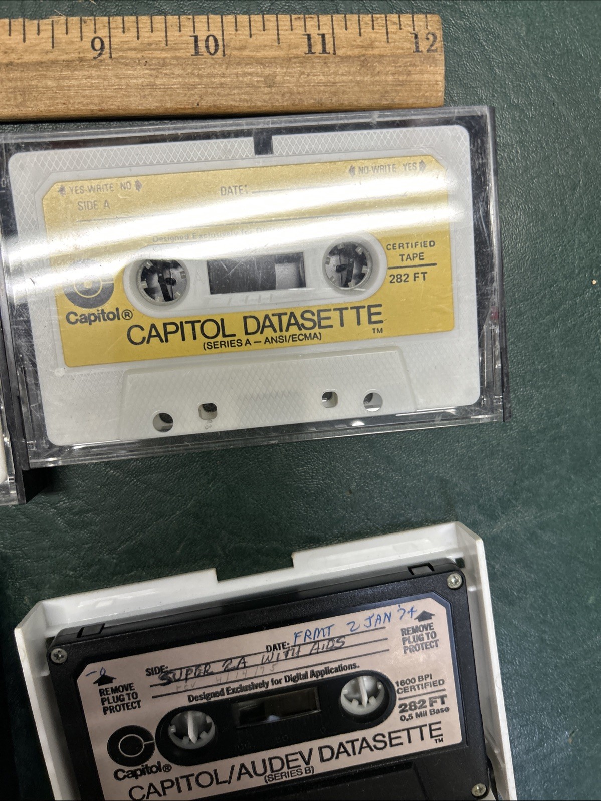 1970'/80's Vintage Computer Cassettes Software Tapes ?? Capitol Dattsette