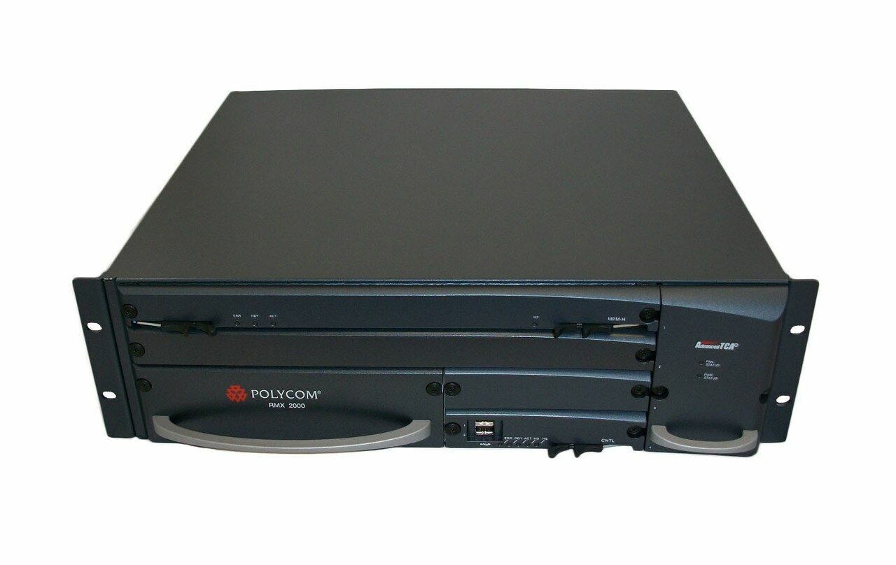 Polycom RMX 2000 1.4Ghz Media Processing Module with MPM-H, CNTL, RTM ISDN, & RT