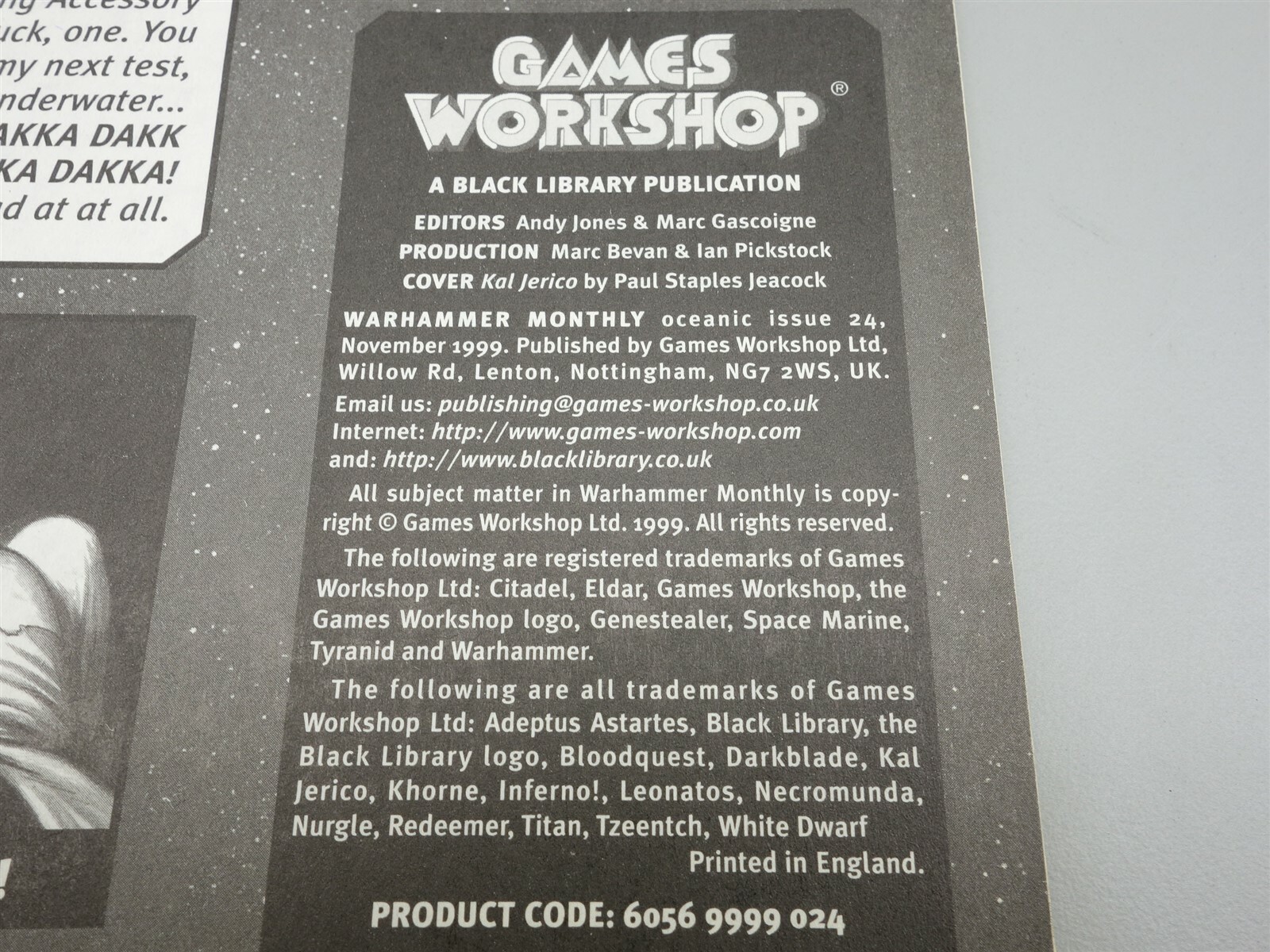 Warhammer Monthly - Issue 24