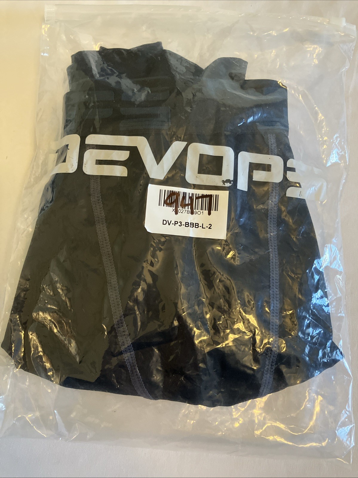 DEVOPS Men's Compression Shorts Underwear Athletic 3 Pack Size Large C947
