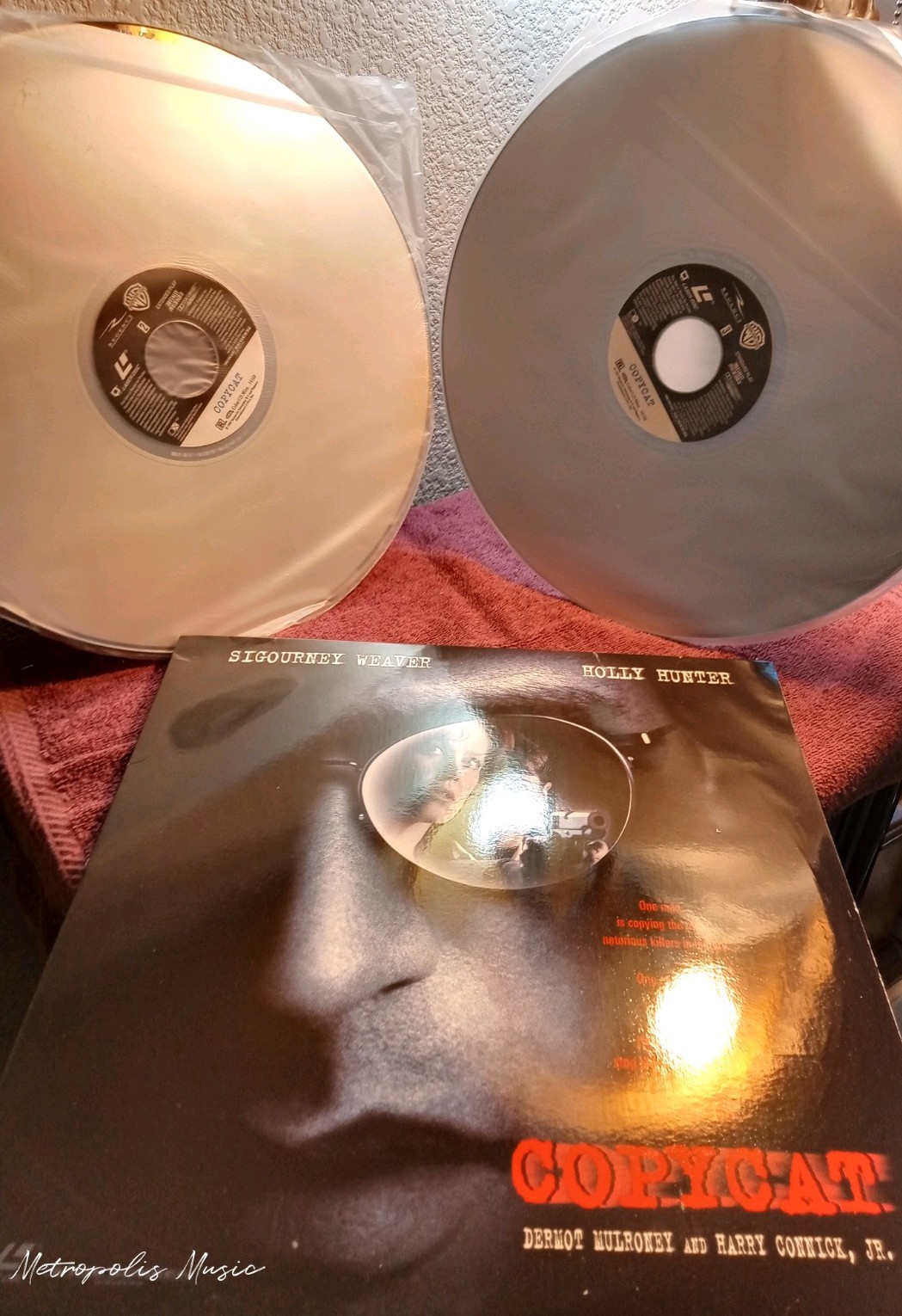 Copycat Laserdisc LD Widescreen Sigourney Weaver Holly Hunter