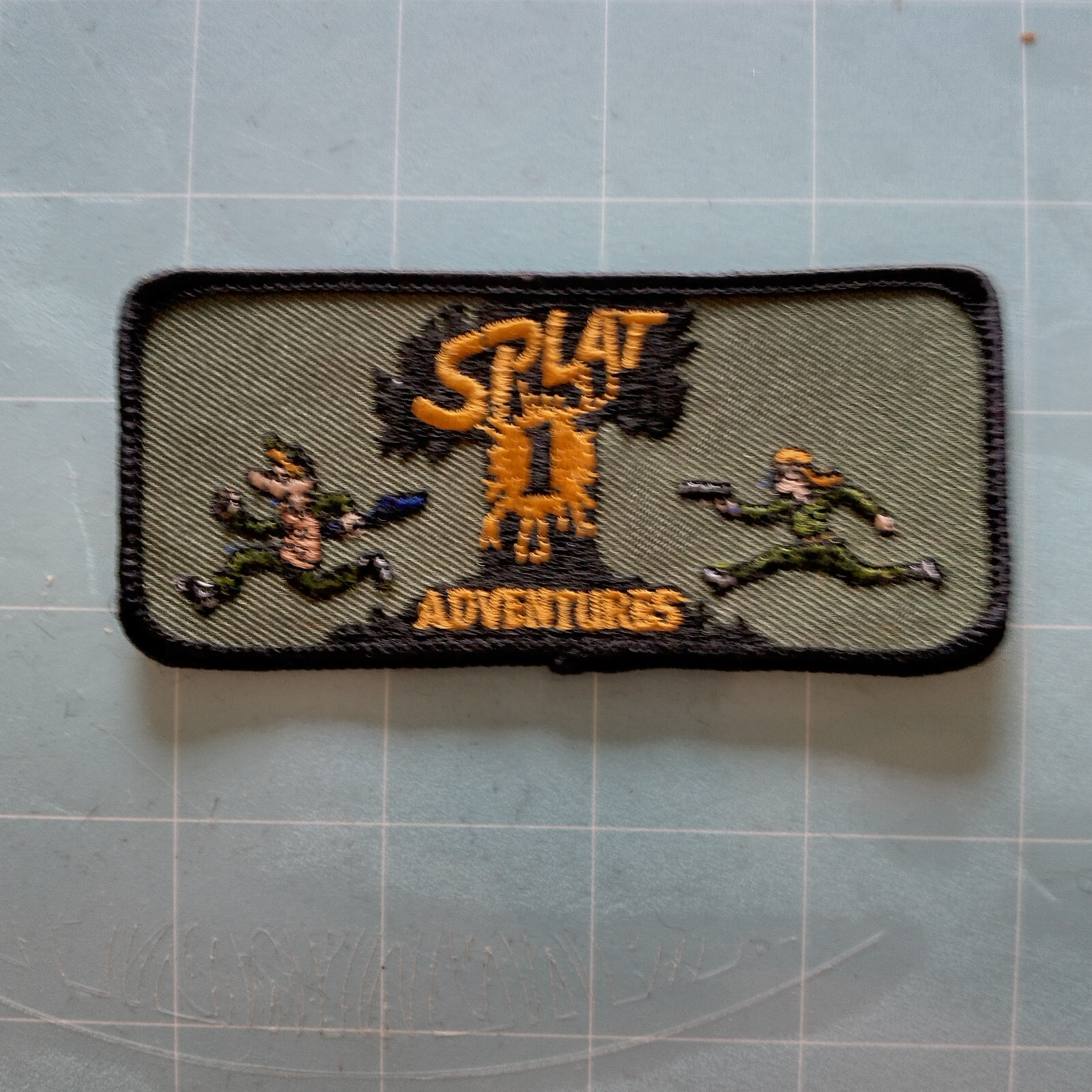 Splat 1 Adventures Patch size 4x1