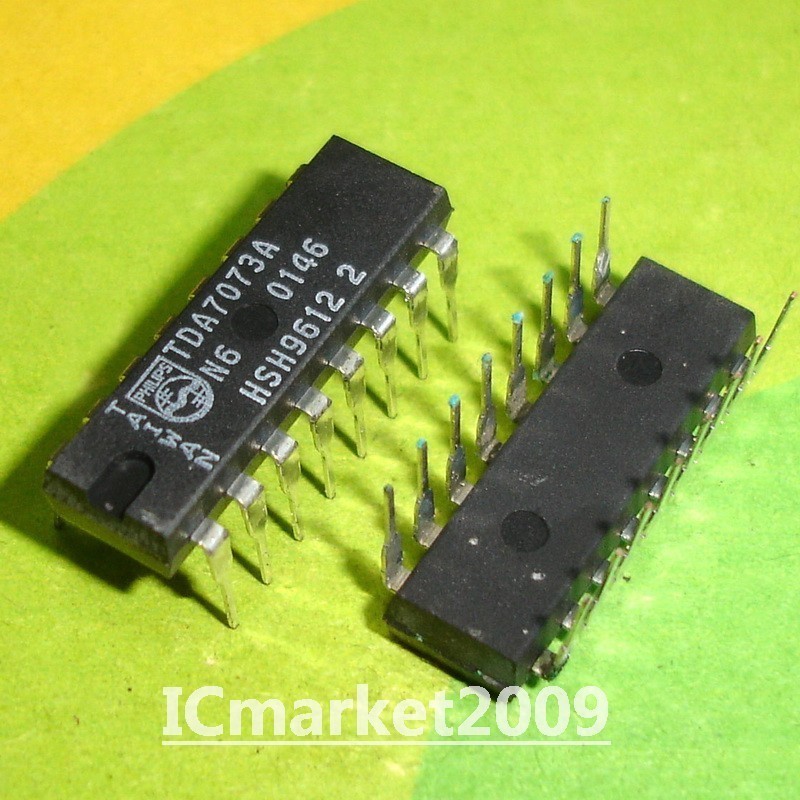 10 PCS TDA7073A DIP-16 TDA7073 Dual BTL Power Driver Chip IC