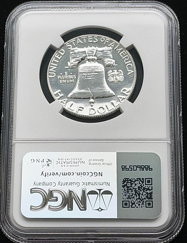 1961 Franklin Silver Half Dollar, NGC PF-67, #015, Nice Proof!