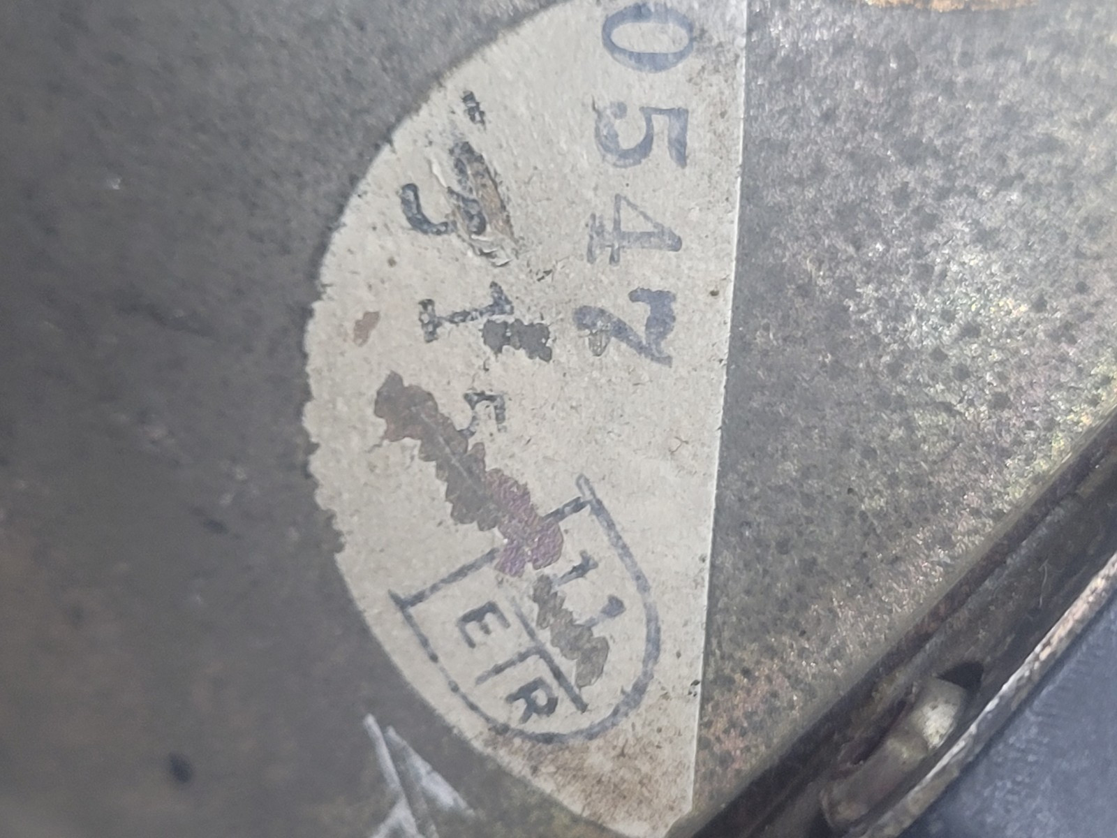 the Lewis engine co 77b60 Wwii carb air indicator