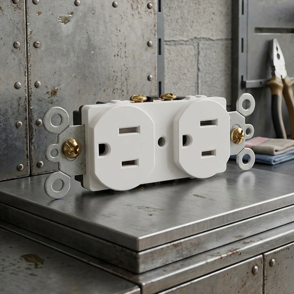 US Standard Wall Socket Easy Installation Design Wear Resistant Material