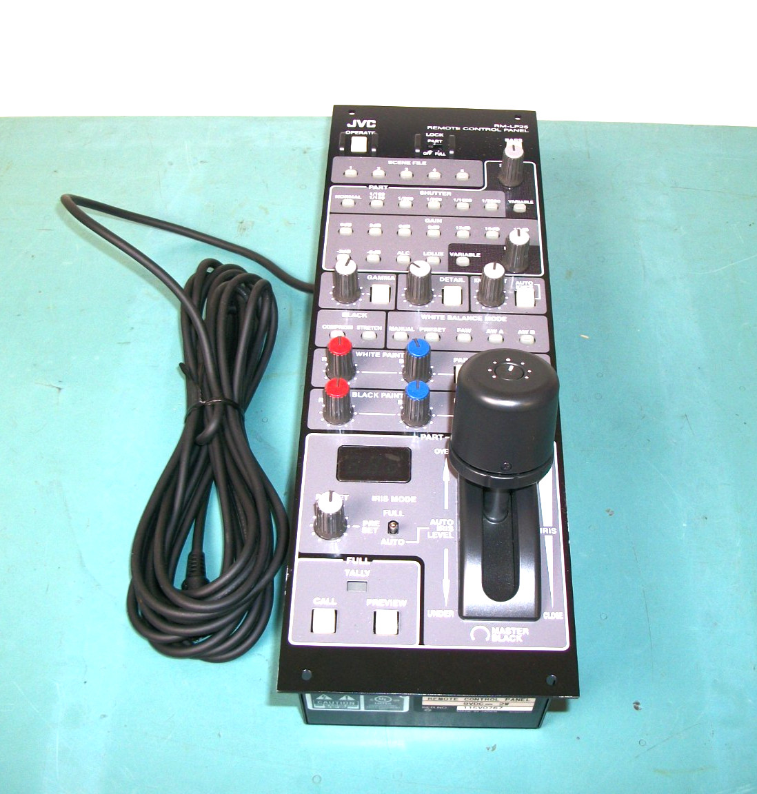 JVC RM-LP25 Remote Control Panel. Professional Grade. Clean Unit.