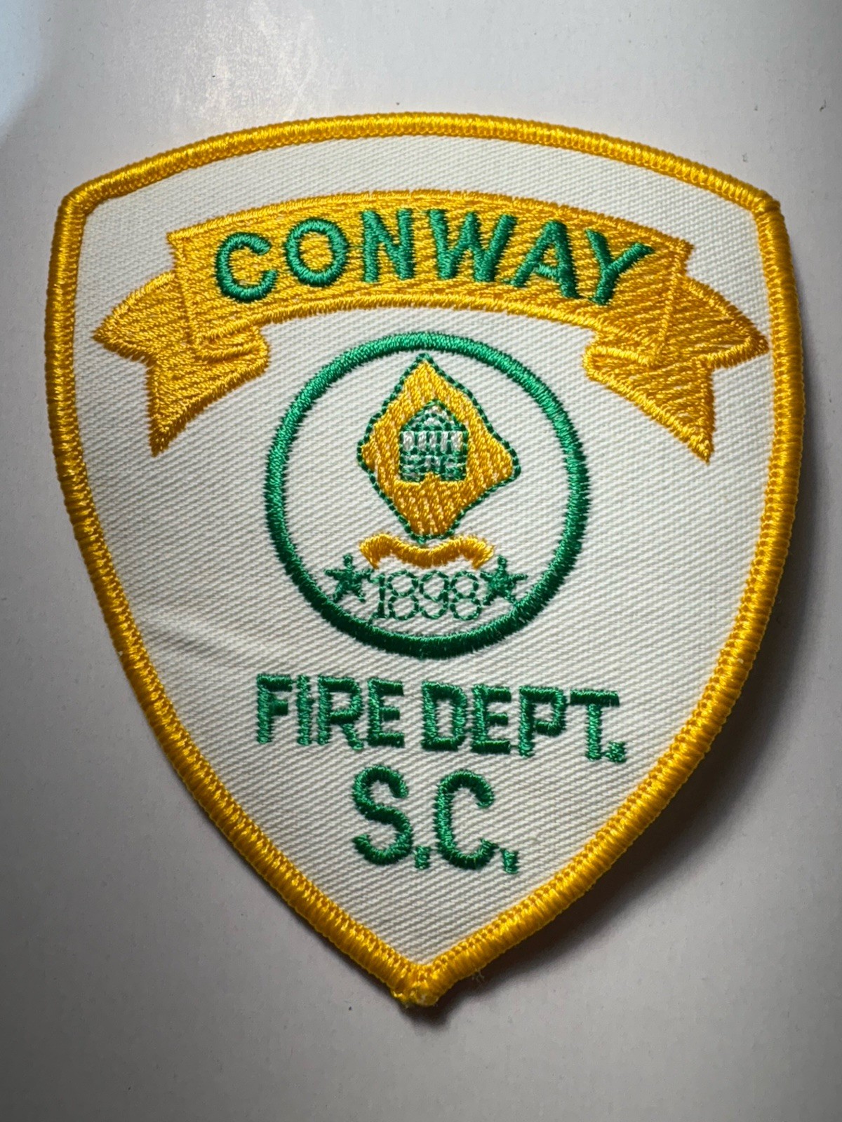 Conway South Carolina Fire Department Patch ~ Obsolete