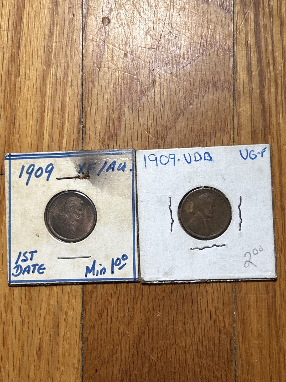1909 Pennies