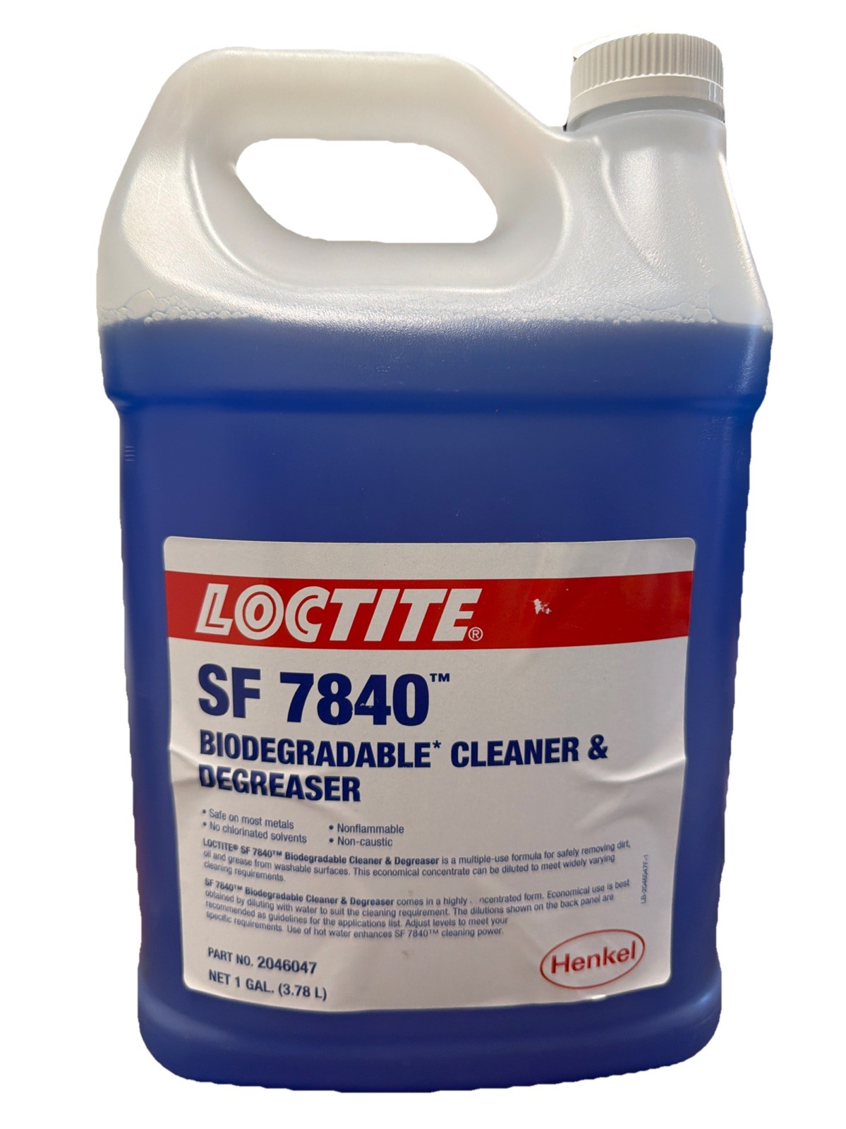 SF 7840™ Biodegradable Cleaner Degreaser, 1 gal, Jug Henkel Corporation Loctite