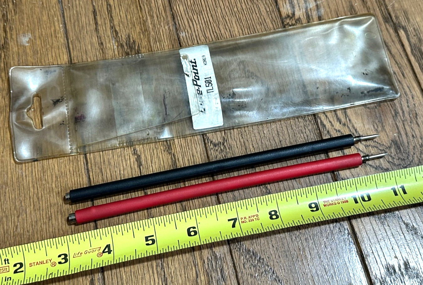 Blue Point Tools Extra LONG 8" Test Lead Multimeter Electrical Probe Set