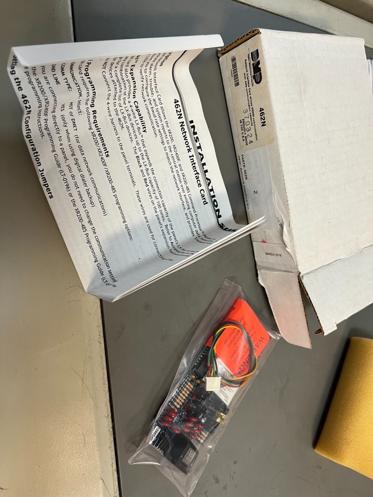 462N Digital Monitoring Products (DMP) Network Interface Card