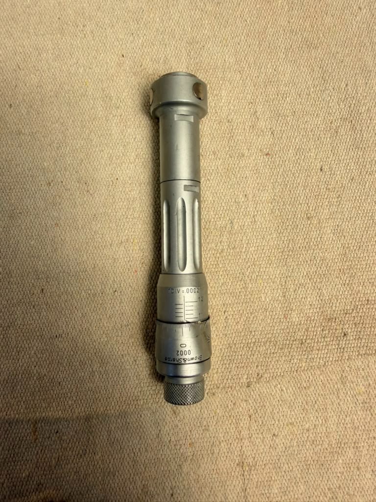 Brown & Sharpe Intrimik 599-281-12 3-Point Bore Gage 1.000"-1.200" .0002"
