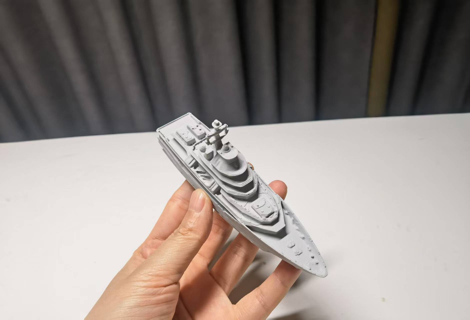 3D printed ship model luxury yacht No.1