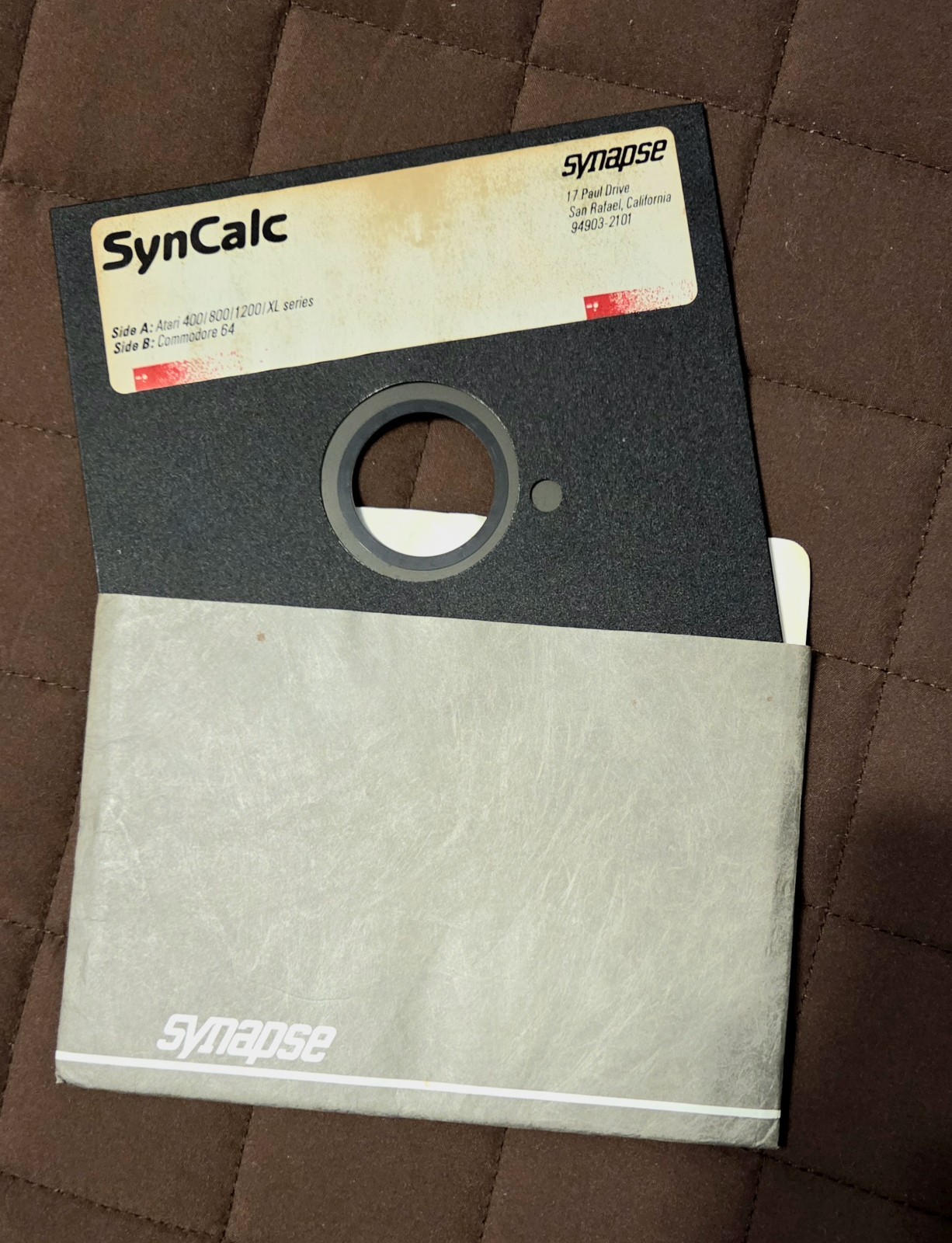SynCalc, SynFile+, SynTrend with SynStat & SynGraph by Synapse for Atari