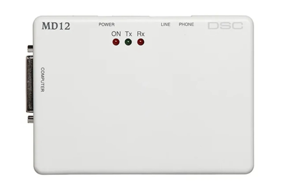 DSC Security Download MD-12HE Modem w/ High Efficiency