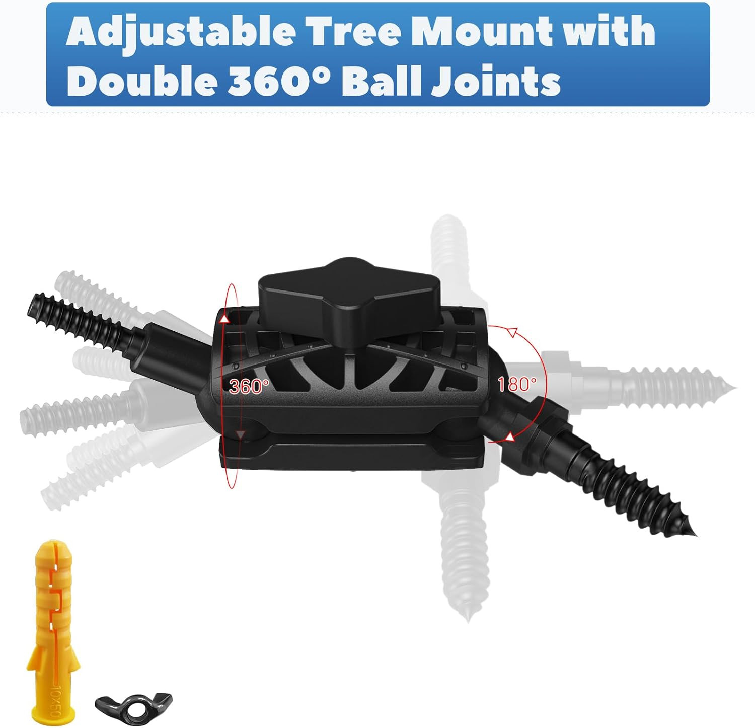 Adjustable Trail Camera Tree Mount: Game Camera Outdoor Mounting Bracket Holder