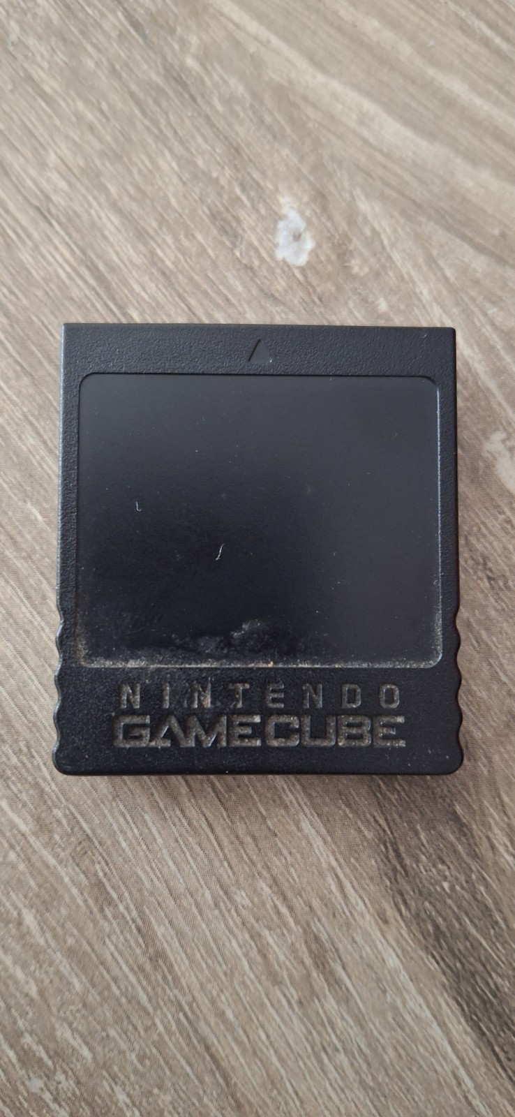 Official Nintendo GameCube Memory Card OEM DOL-014 Authentic 251 Blocks Black