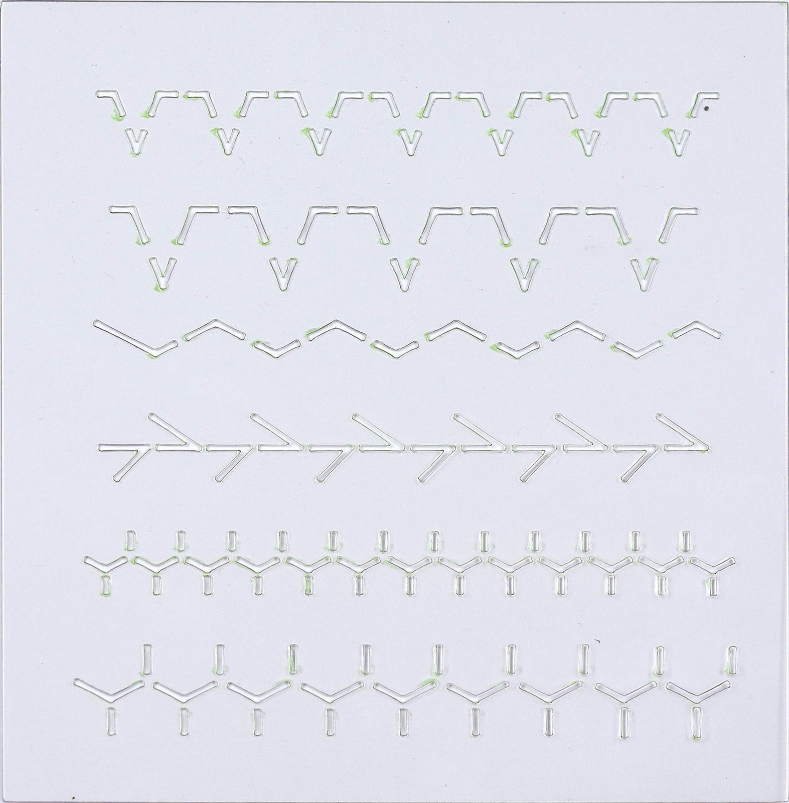 Embroidery TEMPLATES 5/PKG (KSS-301)
