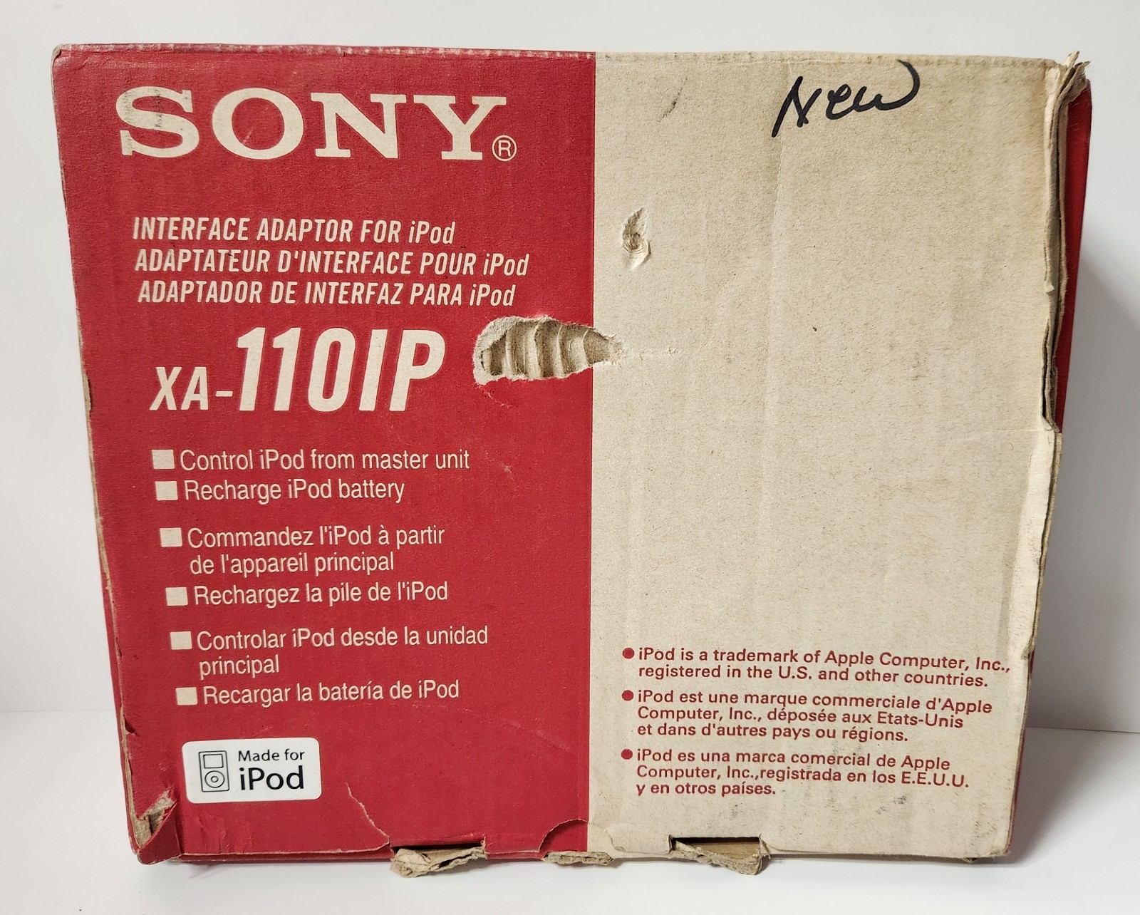 Sony XA-110IP Interface Adapter – New in Box