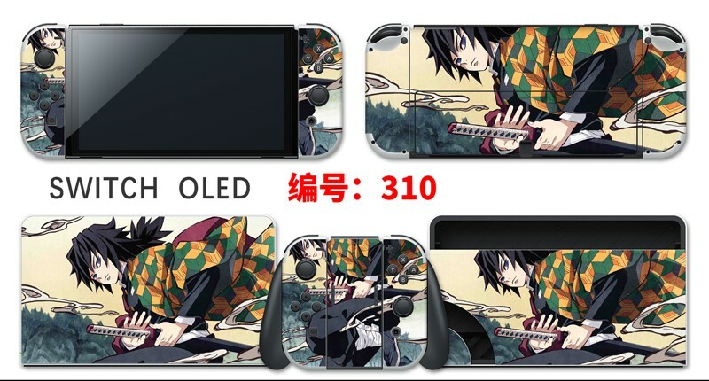 Vinyl Decal Skin Sticker Protector for Nintendo Switch OLED #310